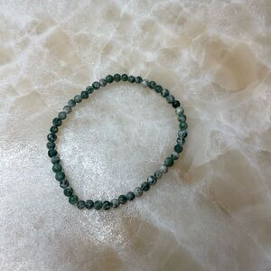 Tree Agate Gemstone Beaded stretch Bracelet
